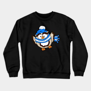 Christmas Owl Crewneck Sweatshirt